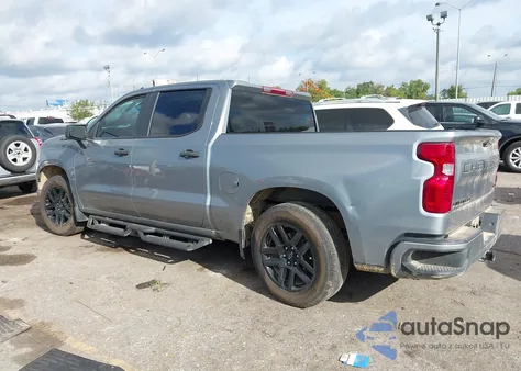 2024 Chevrolet Silverado 1500 2Wd Short Bed Custom from USA, damaged, VIN 1GCPABEKXRZ243745